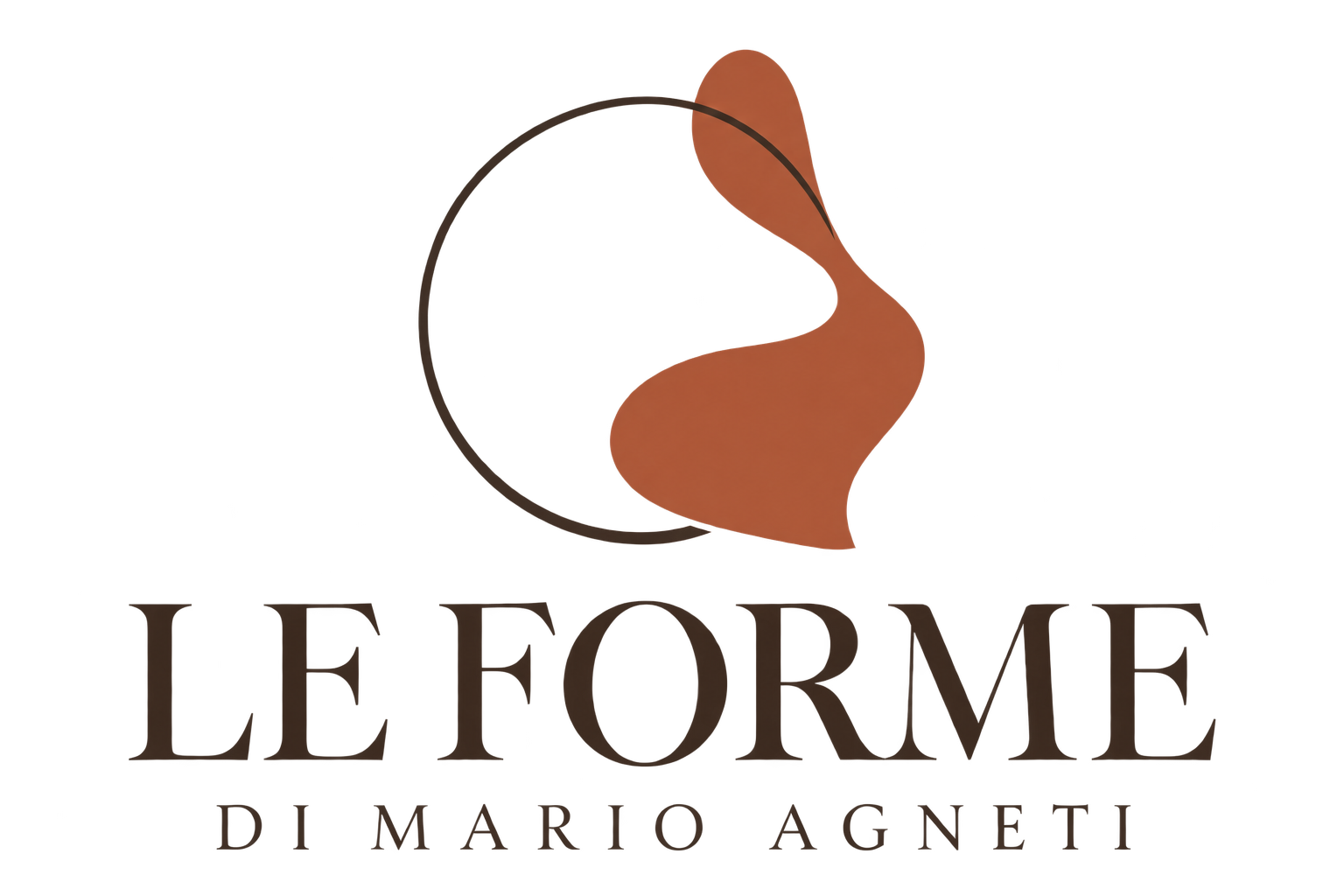Concept del logo Le forme di Mario Agneti